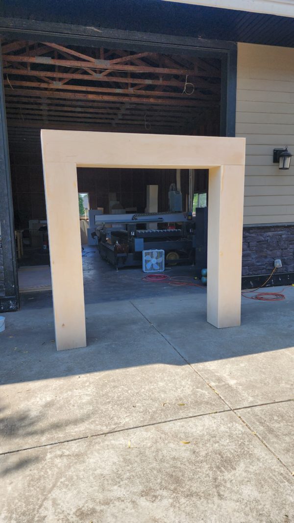 square archway event props wedding aldergrove surrey langley archway wood plywood detachable